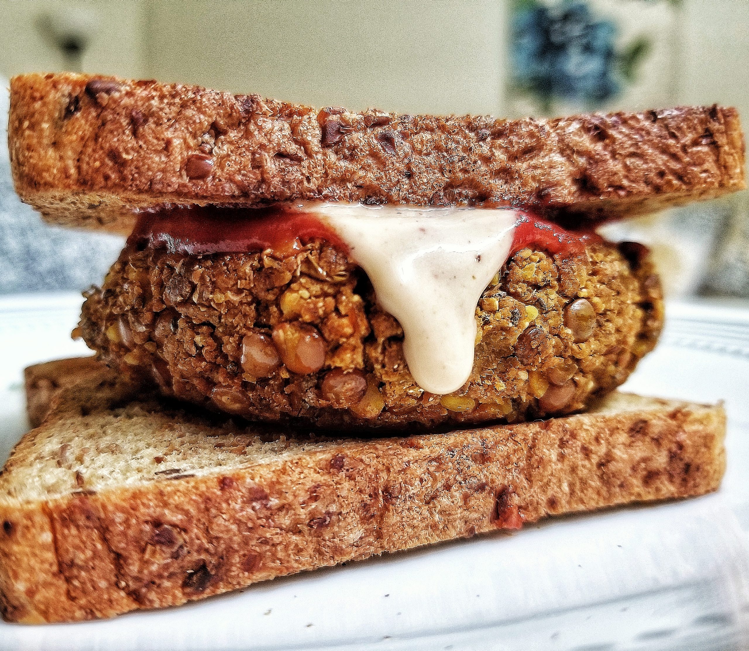 Easy PlantBased Lentil Burgers Plant Based And Broke