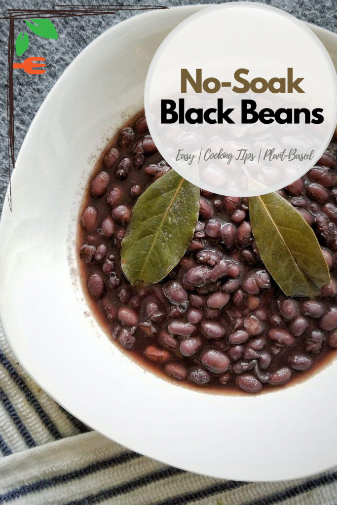 How To Cook Dry Black Beans [No Soak] Plant Based And Broke