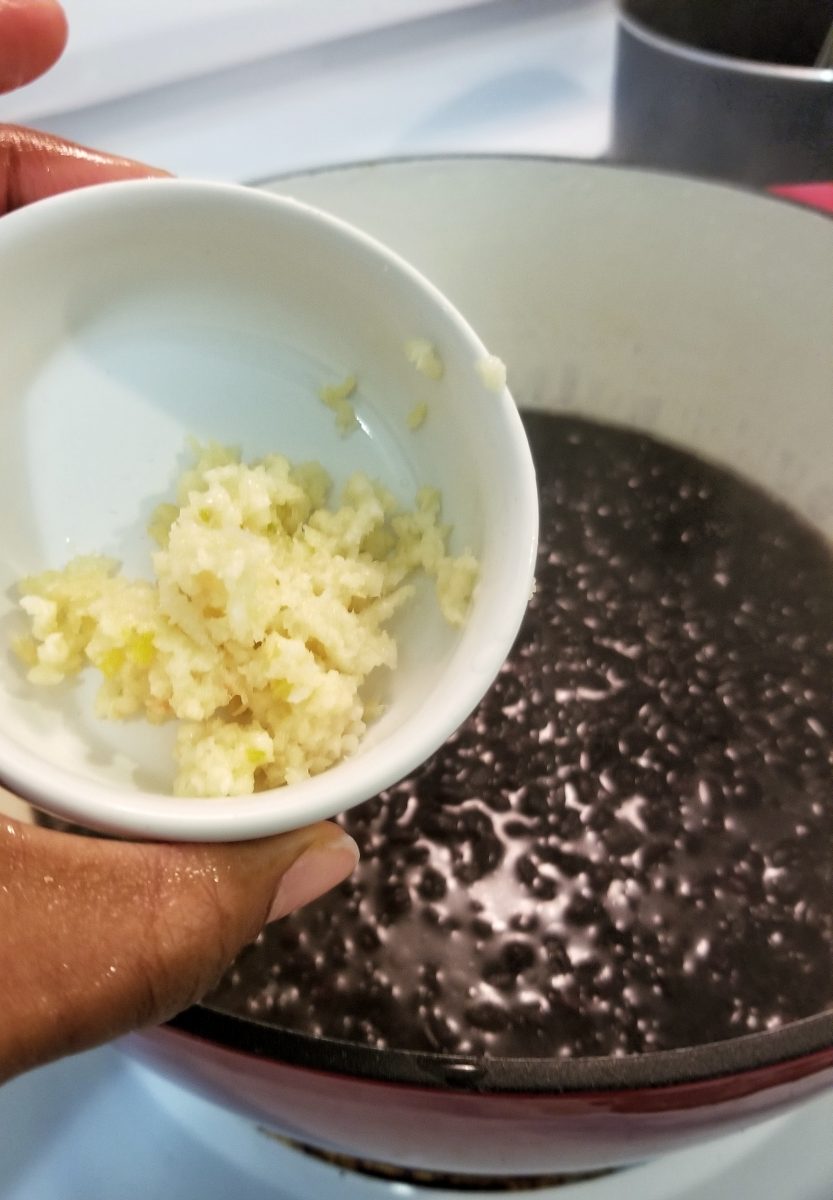 3 crushed garlic cloves