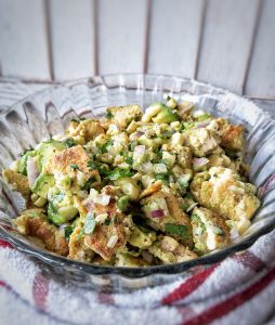 vegan avocado chicken salad