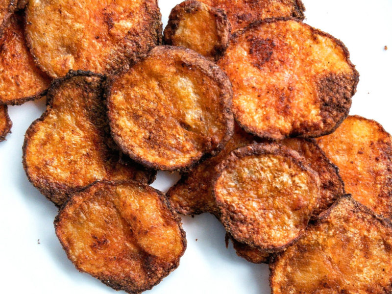 Smoked paprika potato chips.