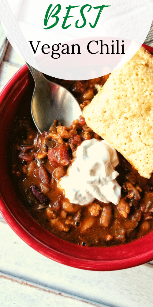 Vegan Mushroom Chili Recipe | Plant Based And Broke