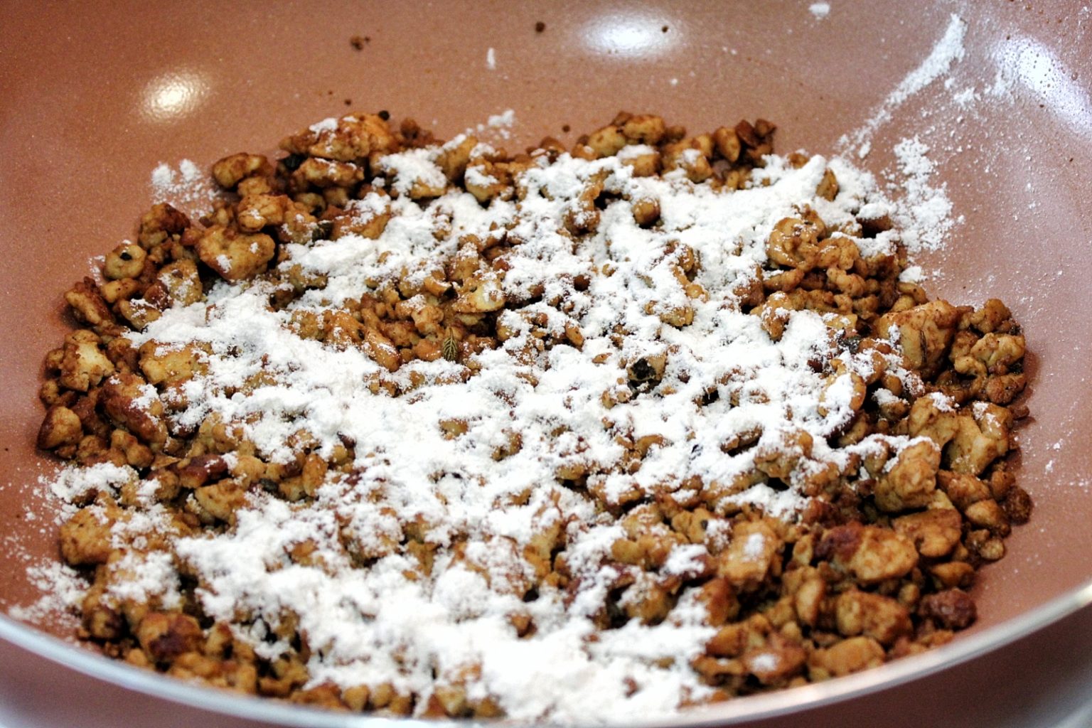 Vegan Tofu Sausage Gravy - Plant Based And Broke