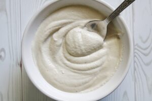 Dairy-free cashew cream sauce