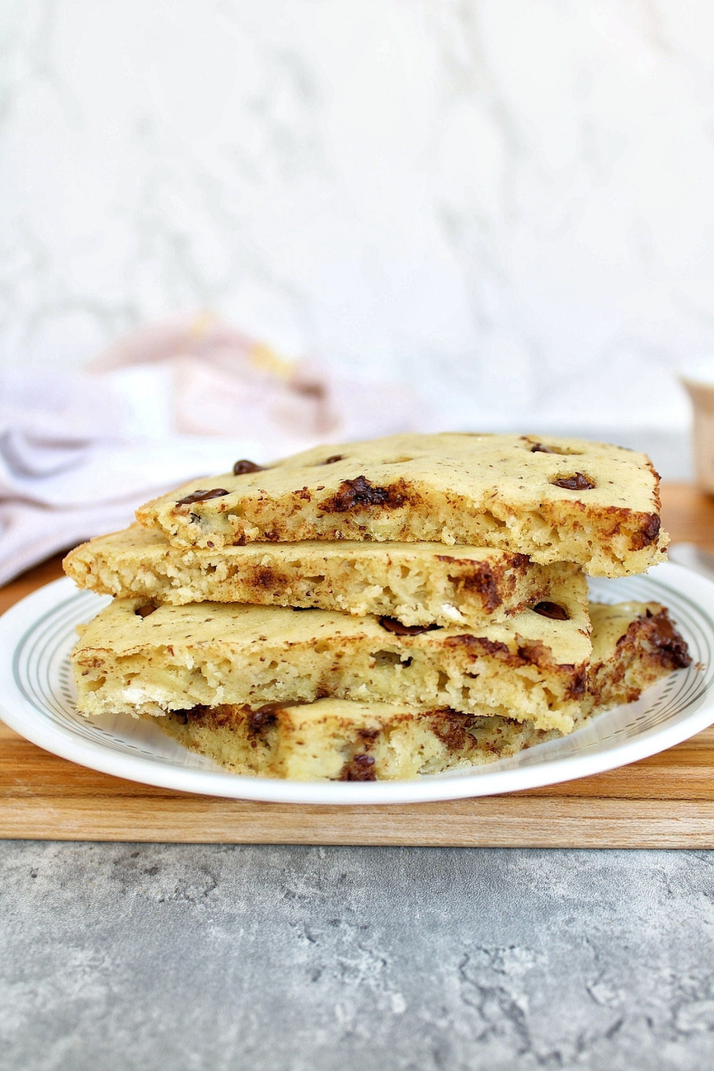 Gone are the days trying to flip pancakes for a crowd! Serve up pancakes for plenty! These fluffy, sheet pan pancakes are dairy-free, eggless, and easy to make.
